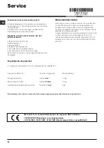 Preview for 80 page of Indesit IDCA 835 Instruction Manual