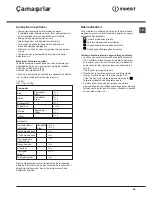 Preview for 59 page of Indesit IDCE 845 A Instruction Manual