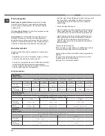 Preview for 60 page of Indesit IDCE 845 A Instruction Manual