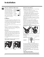 Preview for 4 page of Indesit IDCE 845 B Instruction Manual