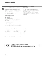 Preview for 16 page of Indesit IDCE 845 B Instruction Manual