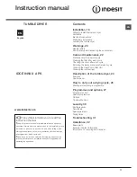 Preview for 17 page of Indesit IDCE 8454 X A PS Instruction Manual