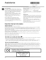 Preview for 32 page of Indesit IDCE 8454 X A PS Instruction Manual