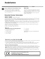 Preview for 16 page of Indesit IDCL 75 B H Instruction Manual