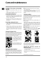 Предварительный просмотр 10 страницы Indesit IDF 145 Operating Instructions Manual