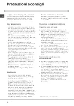 Предварительный просмотр 10 страницы Indesit IDL 500 Instruction Booklet