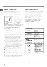 Предварительный просмотр 36 страницы Indesit IDL 500 Instruction Booklet