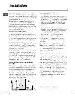 Preview for 2 page of Indesit idl 5055 Instruction Booklet