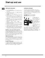 Preview for 6 page of Indesit idl 5055 Instruction Booklet