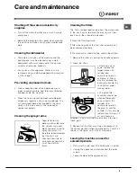 Preview for 9 page of Indesit idl 5055 Instruction Booklet