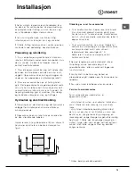 Preview for 13 page of Indesit idl 5055 Instruction Booklet