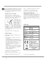 Preview for 14 page of Indesit idl 5055 Instruction Booklet