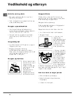 Preview for 20 page of Indesit idl 5055 Instruction Booklet