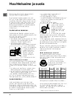 Preview for 52 page of Indesit idl 5055 Instruction Booklet