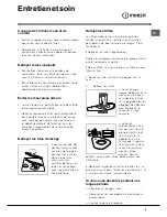 Предварительный просмотр 9 страницы Indesit Idl 507 Instruction Booklet