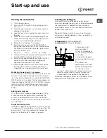 Предварительный просмотр 17 страницы Indesit Idl 507 Instruction Booklet