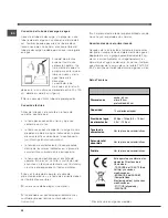 Предварительный просмотр 58 страницы Indesit IDL 750 Manual