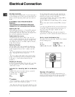 Предварительный просмотр 4 страницы Indesit IDP 147 Operating Instructions Manual