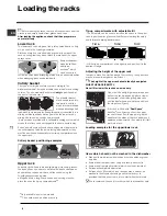 Preview for 6 page of Indesit IDP 148 Operating Instructions Manual