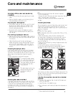 Preview for 11 page of Indesit IDP 148 Operating Instructions Manual