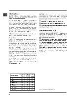 Preview for 8 page of Indesit IDP 148M D Operating Instructions Manual