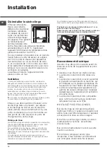 Preview for 18 page of Indesit IDPA 745 A ECO Instruction Manual