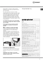 Preview for 19 page of Indesit IDPA 745 A ECO Instruction Manual