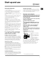 Предварительный просмотр 7 страницы Indesit IDS 573 Operating Instructions Manual