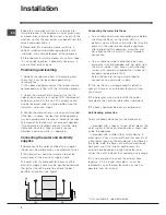 Preview for 2 page of Indesit IDTM Instruction Booklet