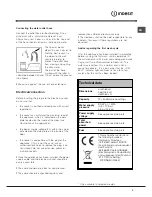 Preview for 3 page of Indesit IDTM Instruction Booklet