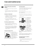 Preview for 10 page of Indesit IDTM Instruction Booklet