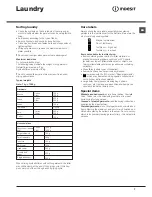 Preview for 7 page of Indesit IDV 75 Instruction Manual