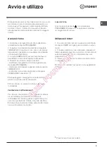 Preview for 5 page of Indesit IF 61 K.A Operating Instructions Manual