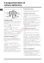 Preview for 8 page of Indesit IF 61 K.A Operating Instructions Manual