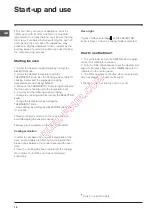 Preview for 16 page of Indesit IF 61 K.A Operating Instructions Manual