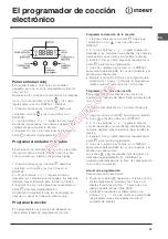 Preview for 39 page of Indesit IF 61 K.A Operating Instructions Manual