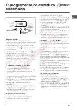 Preview for 49 page of Indesit IF 61 K.A Operating Instructions Manual