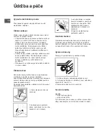 Preview for 32 page of Indesit IF 638 K.A IX Operating Instructions Manual