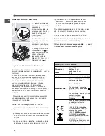 Preview for 36 page of Indesit IF 638 K.A IX Operating Instructions Manual