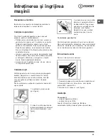 Preview for 43 page of Indesit IF 638 K.A IX Operating Instructions Manual