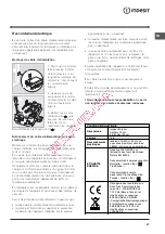 Предварительный просмотр 27 страницы Indesit IF 88 ? GP.A Operating Instructions Manual