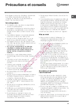 Предварительный просмотр 33 страницы Indesit IF 88 ? GP.A Operating Instructions Manual