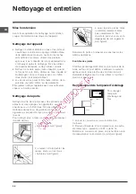 Предварительный просмотр 34 страницы Indesit IF 88 ? GP.A Operating Instructions Manual