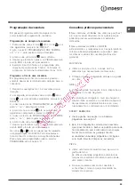 Предварительный просмотр 55 страницы Indesit IF 88 ? GP.A Operating Instructions Manual