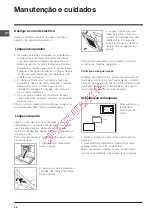 Предварительный просмотр 58 страницы Indesit IF 88 ? GP.A Operating Instructions Manual