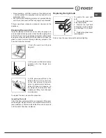 Предварительный просмотр 27 страницы Indesit IF 89 K.A IX UK Operating Instructions Manual