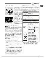 Предварительный просмотр 61 страницы Indesit IF 89 K.A IX UK Operating Instructions Manual