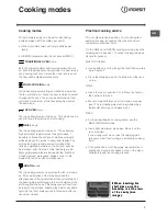 Preview for 7 page of Indesit IFG 51 K.A GB Operating Instructions Manual