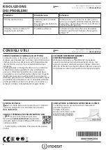 Preview for 16 page of Indesit IFW 5848 C IX Daily Reference Manual