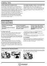 Preview for 6 page of Indesit IFW 6834 IX Daily Reference Manual